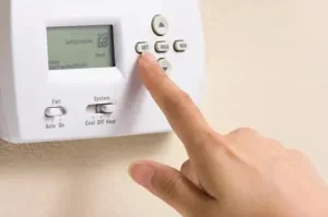 Thermostat switch from heat to cool 